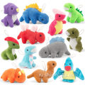 Индивидуальный логотип Dino Plush Caychain